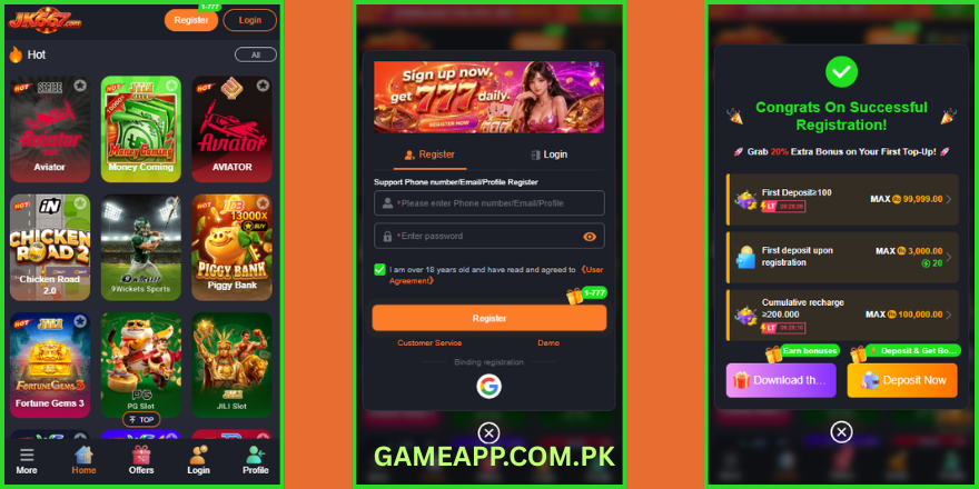 JK667 Game

