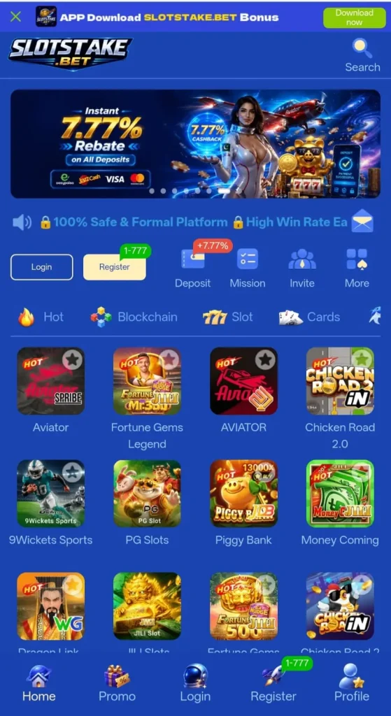 Slotstake bet Game